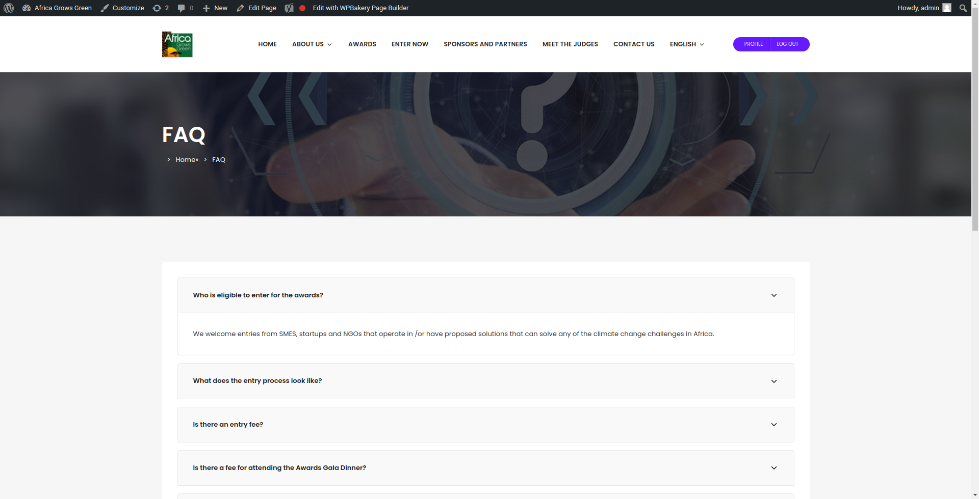 FAQ - Africa Grows Green